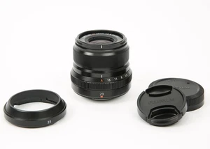 FUJIFILM FUJINON XF 23mm f/2 R WR Prime X-Mount Lens / APS-C Format (Black) - Picture 1 of 7