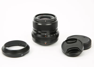 FUJIFILM FUJINON XF 23mm f/2 R WR Prime X-Mount Lens / APS-C Format (Black) - Image 1 of 4