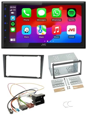 JVC Bluetooth 2DIN MP3 DAB USB Autoradio für Opel Combo C Meriva Corsa C Tigra a - Bild 1 von 4