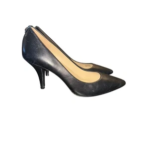 ⭐️ Zapatos de salón Michael Kors de cuero negro para mujer. Talla 10 - Imagen 1 de 5