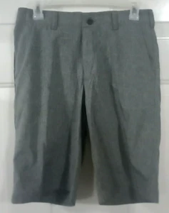 Men’s Ben Hogan Flat Front Gray Performance Shorts UPF 50 Size 34 - Picture 1 of 4
