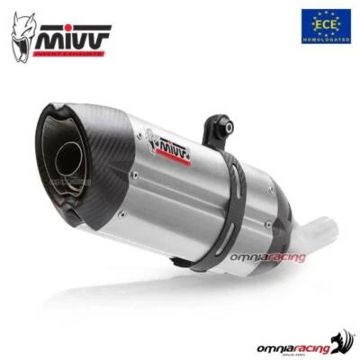 Terminale scarico Mivv Suono omologato acciaio Yamaha MT10 2016-2022 - Immagine 1 di 4