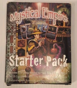 Mystical Empire 1st Edition Starter Pack Fantasy CCG Complete Opened Unplayed - Picture 1 of 6
