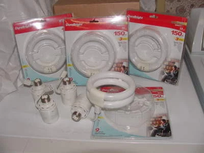 4 DuraBright Circline 33W 75033 3Way Bulb TCP Lamp Adapter 17036 EC36-10 Ballast - Image 1 of 4