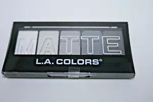 L.A. COLORS 5 Color Matte Eyeshadow, Black Lace, 0.08 Ounce - Picture 1 of 3