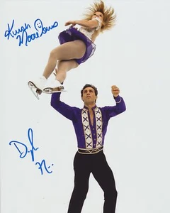 KIRSTEN MOORE TOWERS & DYLAN MOSCOVITCH SIGNIERT EISKUNSTLAUF 8 X 10 FOTO 5 - Bild 1 von 1
