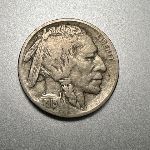 1915-D   BUFFALO NICKEL    NICE DETAIL   SEMI KEY DATE  #2608 Cover