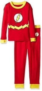 Flash Boys Pajamas 2 Piece Shirt & Pants Set (Sz. 8) NIP w/ TAGS DC Comics - Picture 1 of 1