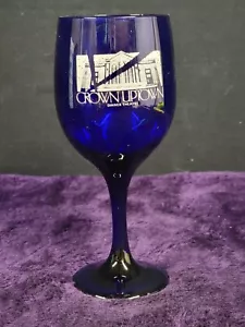 Crown Uptown kobaltblau Glas Souvenire Weinbecher - Bild 1 von 4
