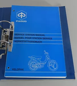 Manual De Taller Piaggio Mofa Velofax Año 1988-1989 Estado 08/1995 - Imagen 1 de 4