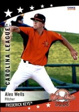 2018 Choice Carolina League All-Stars #33 Alex Wells Rookie Baltimore Orioles