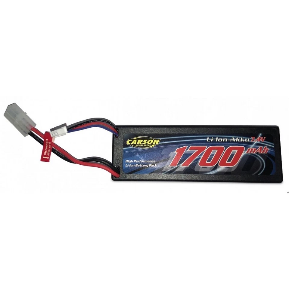 Carson 608139 Li-Ion Akku 7,4 V/1700 mAh 500608139 - Bild 1 von 1