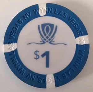 $1 Casino Chip Las Vegas Wynn - Picture 1 of 2