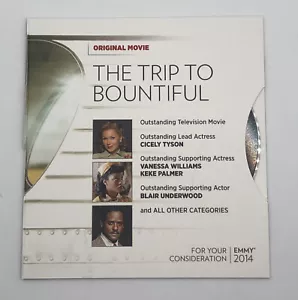 EMMY FYC DVD THE TRIP TO BOUNTIFUL LIFETIME Movie HORTON FOOTE KEKE PALMER RARE - Bild 1 von 2