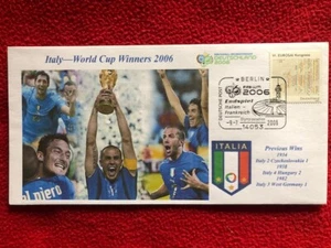 2006 FDC BUSTA WORLD CUP WINNERS 2006 annullo BERLIN - Imagen 1 de 5