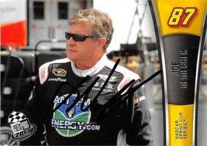 Joe Nemechek autographed Trading Card (Auto Racing, SC) 2013 Press Pass #34