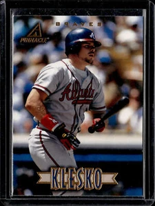 1997 New Pinnacle #127 Ryan Klesko GD+ - Picture 1 of 2