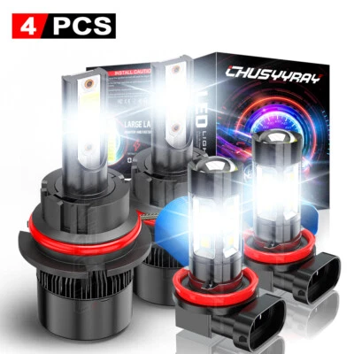 Para Suzuki SX4 2007-2009 2010-2013 LED 6000K Bombillas de faros + luz antiniebla Foto 1 de 4