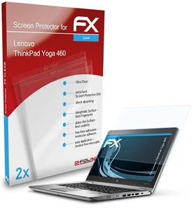 atFoliX 2x Screen Protector voor Lenovo ThinkPad Yoga 460 duidelijk - Afbeelding 1 van 9