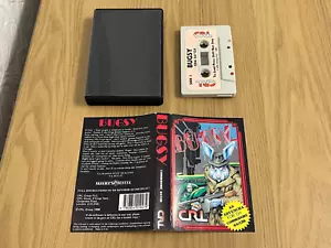 CRL Bugsy Commodore 64 Cassette - Rare & Working -👽👾Retro Gift Idea👾👽 - Afbeelding 1 van 12