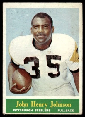 1964 PHILADELPHIA JOHN HENRY JOHNSON PITTSBURGH STEELERS #144 DP39 - Image 1 of 2