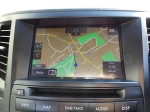 SUBARU LIBERTY STEREO/HEAD UNIT DVD/SAT NAV, 5TH GEN, FUJITSU 07/09-11/14 - Picture 1 of 11