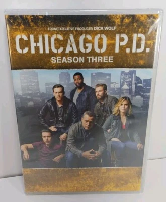 Chicago P.D.: Season Three (DVD, 2016, 6-Disc) NEW, SEALED, Sophia Bush  - Image 1 of 4