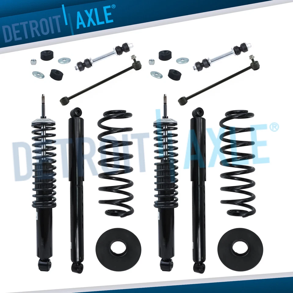 Barras estabilizadoras de muelles helicoidales de puntales delanteros traseros 4x4 para Expedition Navigator 1998-2002 Foto 1 de 4