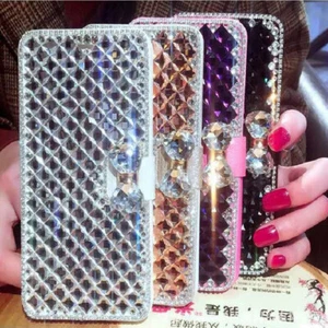 Luxurious Water Diamond Phone Case For With Shoproof Support And Heat - Photo 1 sur 8