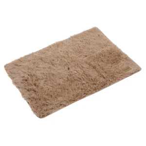 Paws & Claws Pet/Dog Calming 70x100cm Soft Plush Blanket Rectangle Camel Brown - Picture 1 of 10