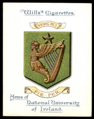 Wills Arms of Universities 1923 (G) National University of Ireland No. 12 - Image 1 of 2