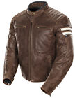 Joe Rocket [1326-2303] Classic '92 Leather Jacket Md Brown/Cream