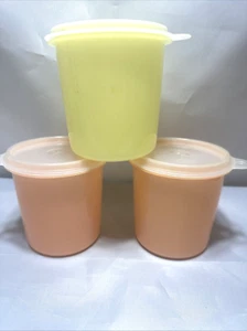 3 Eagle Super Seal Food Storage Containers with Lids, 4"Tall, 16oz - Picture 1 of 12