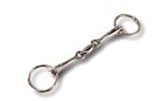 D.A. Brand Stainless Steel 6" Ring Bit With Elliptical Link English Horse Tack