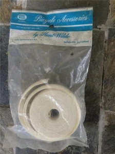 Cinta de manillar blanca vintage nueva de colección para Schwinn Hunt-Wilde - Imagen 1 de 1