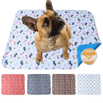Washable Dog Pee Pads Waterproof Whelping Pads Reusable Dog Training Pads Mat  - Image 1 of 4