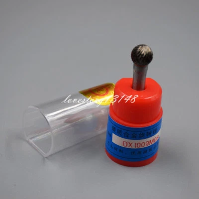 Cylindrical Cut Tungsten Carbide Burr Bur Cutting Tool Die Grinder Bit 1/4"  D - Image 1 of 4