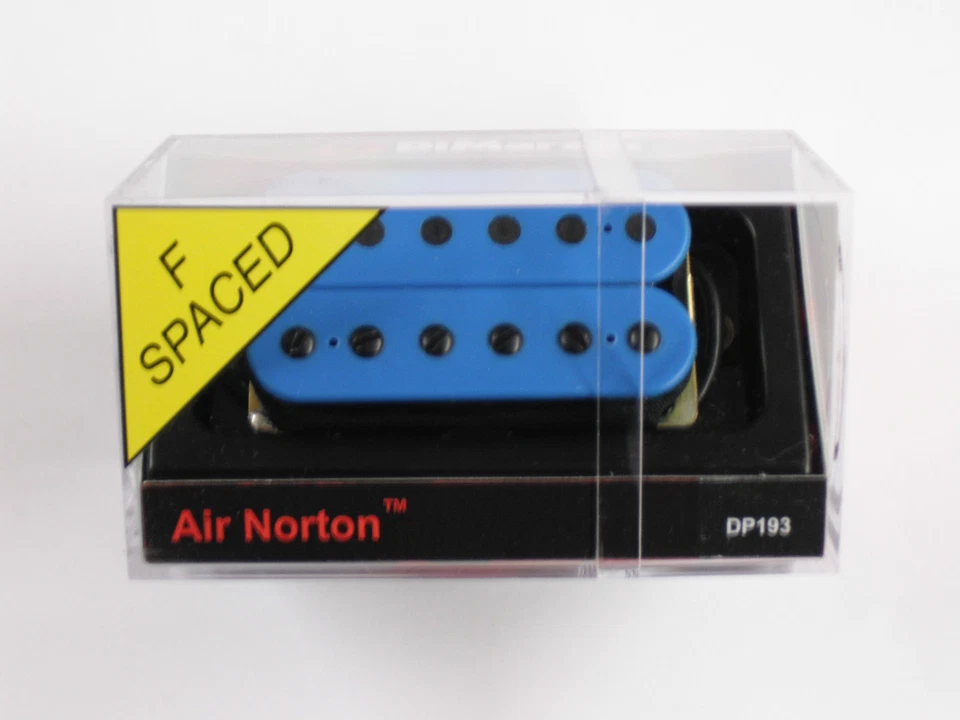  DiMarzio F-spaced Air Norton Humbucker azul con postes negros DP 193 Foto 1 de 1