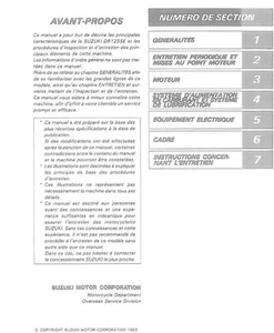 MANUAL REVISIÓN TALLER REPARACIÓN PDF SUZUKI DR125 DR125SE 1994 - Imagen 1 de 2