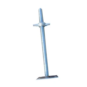Scaffold Adjustable Leveling Jack Screw with Base Plate, Building Supplies, Good - Picture 1 of 13