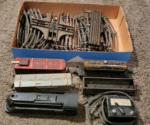 LIONEL VORKRIEG ZUG SET TORPEDO STIL MOTOR MIT 5 WAGEN O/O/27 GLEIS PAKET  - Bild 1 von 17