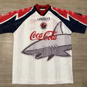 Vintage Atletica Veracruz Jersey Men’s L Tiburones Rojos Player Issue Rare - Picture 1 of 13