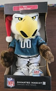 RARO Philadelphia Eagles 12” ¡Mascota animada de colección Forever Swoop! - Imagen 1 de 9