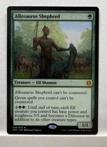 MTG Allosaurus Shepherd Jumpstart Regular 1/1 Creature Tree NM Randy Vargas B5 - Picture 1 of 2
