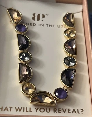 Bomb Party Holiday Jewel Candy Bracelet Gleam Me Up Orchid Peach Embers Gold Pl - Image 1 of 3