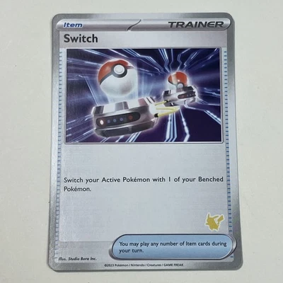 Switch - (Pikachu Stamped) My First Battle Deck Promo Rare Pokemon Card - NM - Image 1 of 2