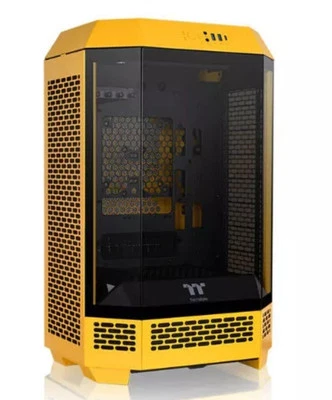Thermaltake The Tower 300 (Bumblebee) MICRO Tower Case,  CA-1Y4-00S4WN-00 - Image 1 of 2
