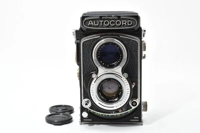 Minolta Autocord III Rokkor 75mm f/3.5 6x6 Film Camera from JAPAN #2654626 - Image 1 of 4