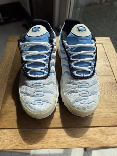 Nike Air TN Bianco Blu Uomo Taglia UK 7