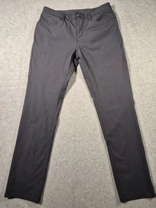 Vuori Meta Pants Men's 31x29 Charcoal Gray Performance Athleisure Tapered Casual - Picture 1 of 9